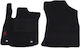 Autopataki Front Mats 2pcs for Toyota Hilux Black