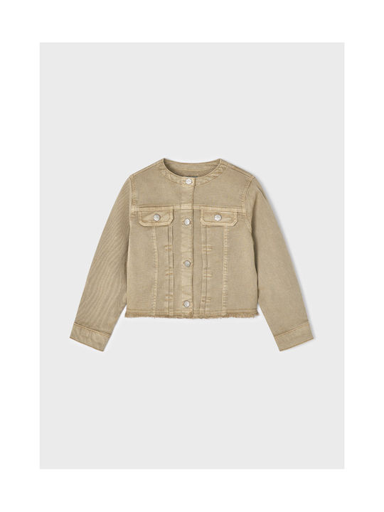 Mayoral Kids Casual Jacket Ochre