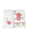 Baby Star Set Babyhandtücher 2 Stück Gray