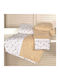 Baby Oliver Set Babyhandtücher 2 Stück Beige Gewicht 450gr/m²