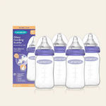 Lansinoh Glass Bottle Anti-Colic with Silicone Nipple 160ml 1pcs