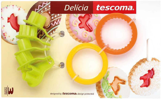 Tescoma Εργαλείο Ζαχαροπλαστικής Delicia από Πλαστικό 8τμχ Tescoma Εργαλείο Ζαχαροπλαστικής Delicia από Πλαστικό 8τμχ