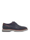 Men's Synthetic Leather Casual Shoes Blue