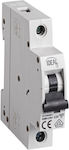 Ideal Automatic Circuit Breaker 25A Single-pole 23151