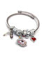 Monroe Jewels Steel Bracelet Charms 02mw00001