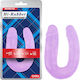 Curved Double Veined Lesbian Sex Dildo 18 Cm