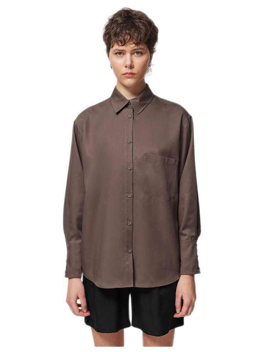 Outhorn Women's Long Sleeve Shirt Brown