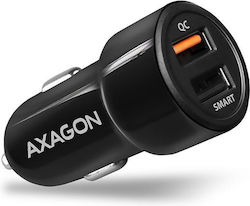 Axagon Auto-Ladegerät mit Anschlüssen 2xUSB-A Axagon Auto-Ladegerät mit Anschlüssen 2xUSB-A