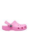 Crocs Παιδικά Παπουτσάκια Θαλάσσης Classic Clog T Ροζ