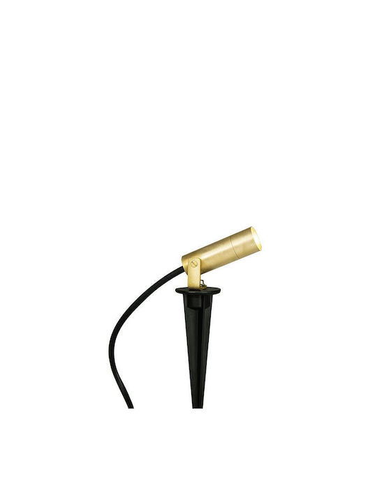 Zambelis Lights Außenstehlampe Projektor LED Außenbereich 2.3W mit Warmes Weiß Licht IP54 Bronze