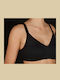 Marta Athletic Athletic Bra without Underwire Black