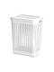 Gensini Laundry Basket Plastic 43x32x55cm White