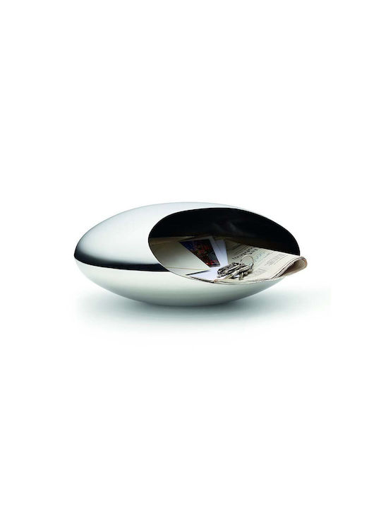 Philippi Fruit Bowl Metallic Silver 43x43cm