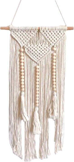 Macrame Hängendes Wanddekoration aus Stoff 100x100cm