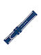 Rubber Strap Blue Blue White 20mm Kostelo