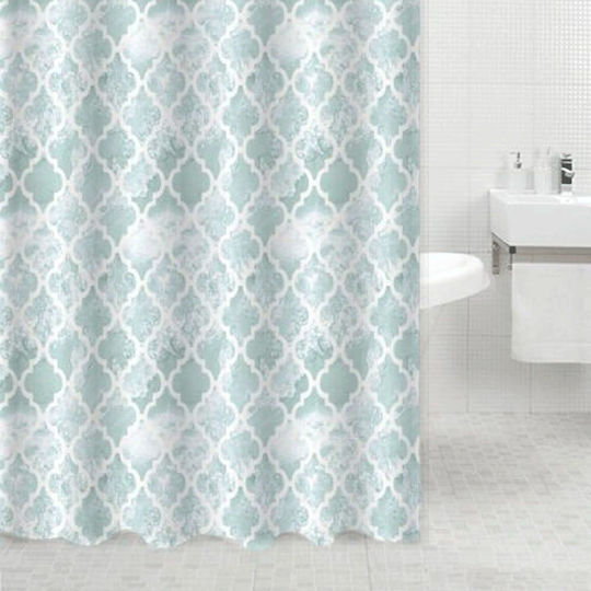 Ankor Shower Curtain 180x200cm Petrol Ankor Shower Curtain 180x200cm Petrol