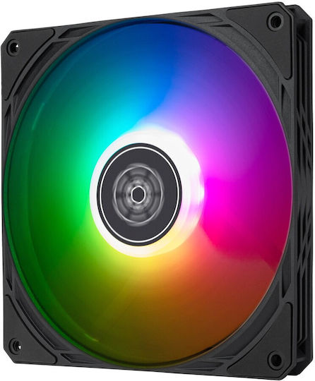 Silverstone Slimmer 140 Case Fan 1700rpm 82cfm with ARGB Lighting and 4-Pin PWM Connection