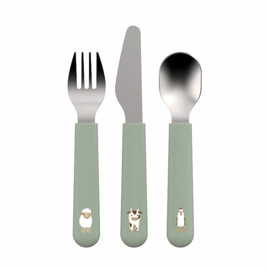 Little Dutch Set of 3 Children's Cutlery Little Farm Little Dutch