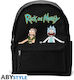 Rick Morty Backpack "rick & Jerry"
