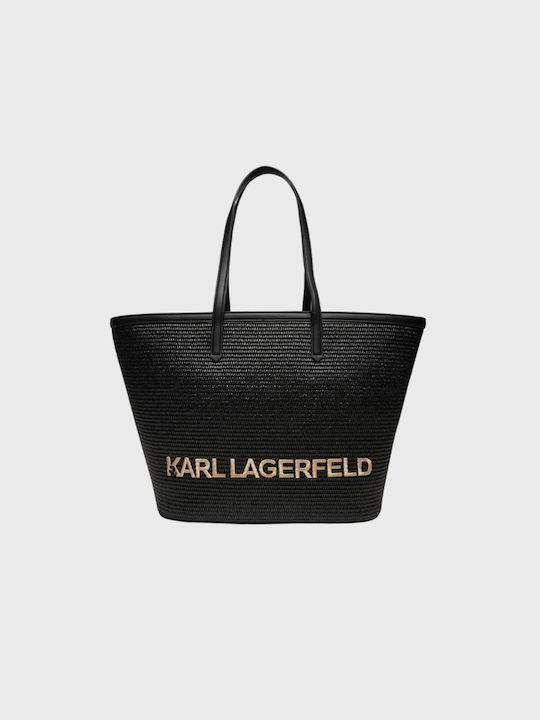 Karl Lagerfeld Γυναικεία Τσάντα Tote Χειρός Μαύρη