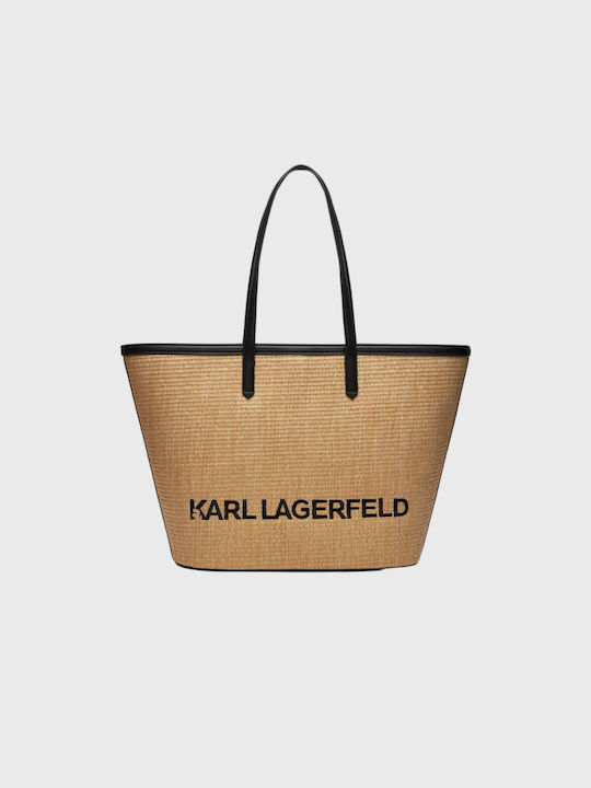 Karl Lagerfeld Damenhandtasche Tote Handtasche Beige