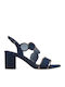 Fabric Sandals Blue
