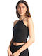 Women's Summer Blouse Sleeveless Black