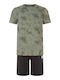 Kinder-Set mit Shorts Sommer 2Stück Khaki