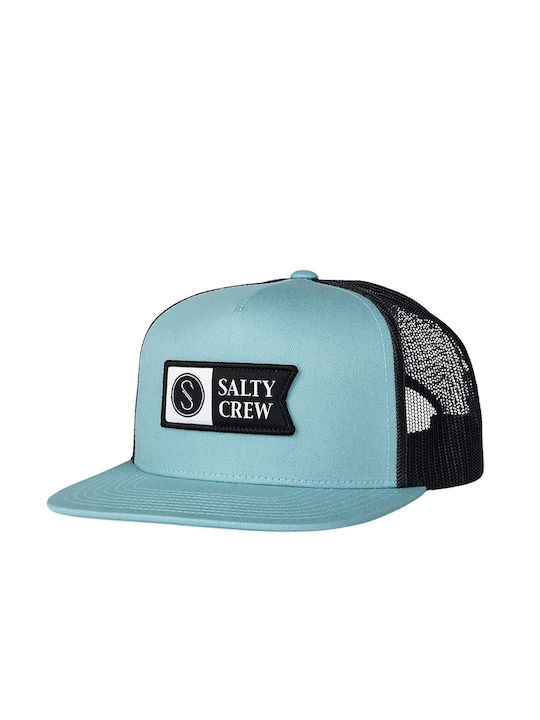 Salty Crew Men's Trucker Cap Turquoise