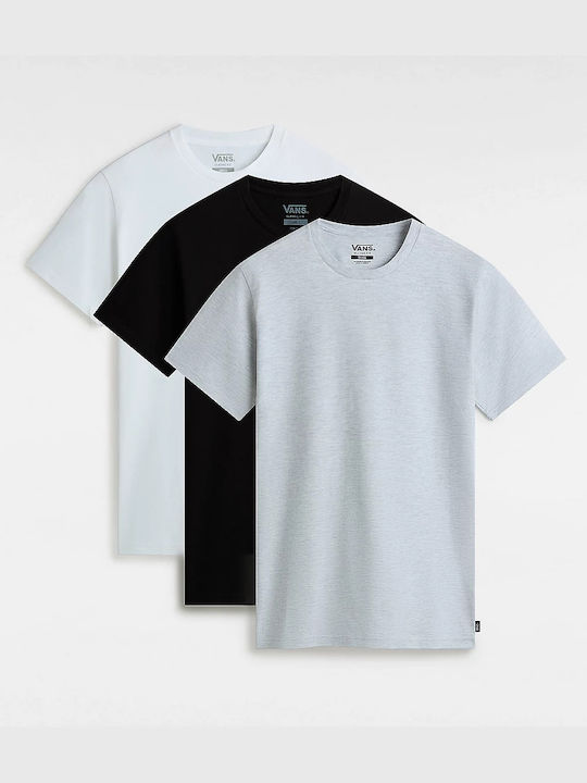 Vans Ανδρικό T-shirt Κοντομάνικο Black/white/grey