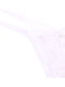Women's String with Lace White