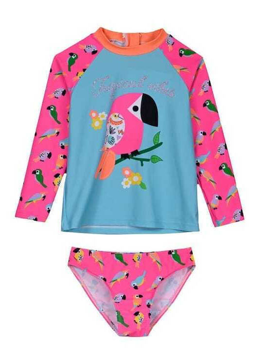 Energiers Kids Swimwear Swimwear Set Fuchsia