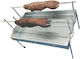 Maninos Verzinkt Holzkohlegrill für Lamm 146cmx90cm