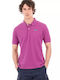 La Martina Men's Blouse Polo Purple Wine