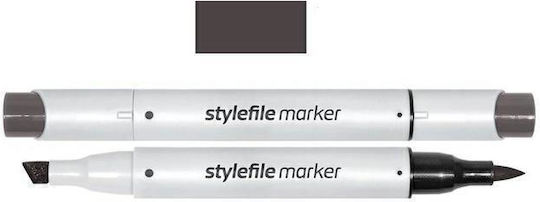 Stylefile Marker Μαρκαδόρος Σχεδίου Warm Grey 9 6mm