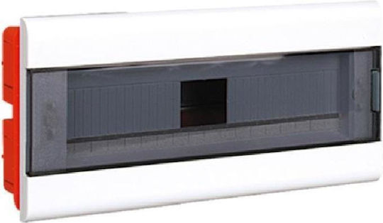 Elektro Plast Walled 18-Elements Fuse Box with 1 Row W402xH190xD74mm