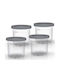 Ninja Set 1pcs Jars General Use with Lid Glass 473ml