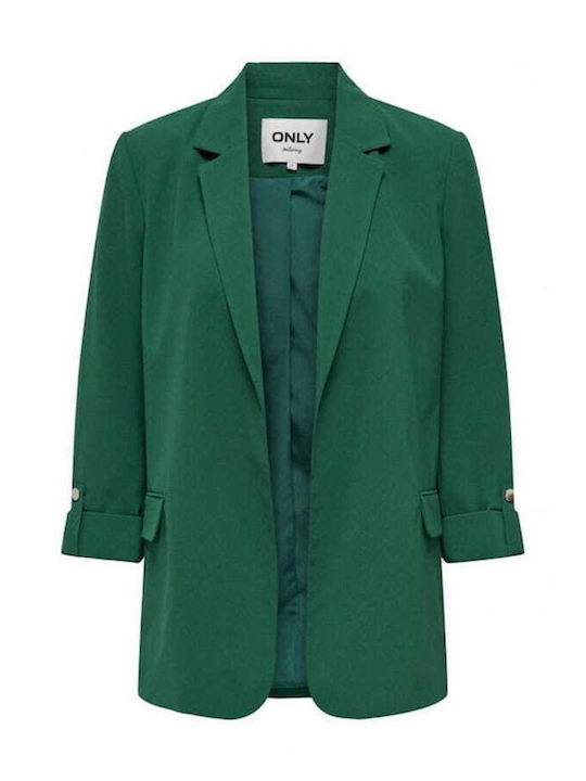 Only Blazer pentru femei Sacou Green