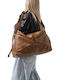 Damentasche Schultertasche Braun