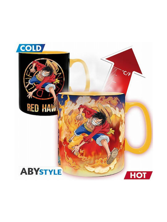 Abysse One Piece Schimbare de căldură Cană Ceramică 460ml