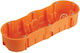 PAWBOL Flush Electrical Box IP30 in Orange Color