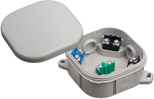 PAWBOL Surface Mounted Electrical Box IP54 in Gray Color