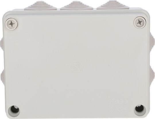 PAWBOL Surface Mounted Electrical Box IP55 in Gray Color