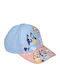 Bluey Kinderhut Jockey Stoff Orange
