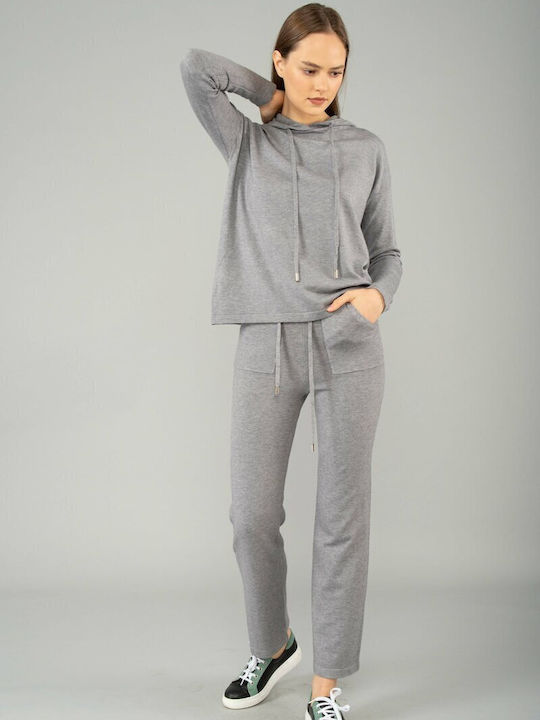 E-shopping Avenue Set Women's Sweatpants Gray
