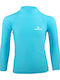 Vaquita Kinder Badeanzug Langarmshirt Light Blue