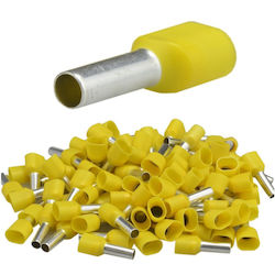 Trytyt Electrical Terminals with Insulation Yellow 100 Pieces