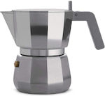 Alessi Stovetop Pot for 6 Cups Gray