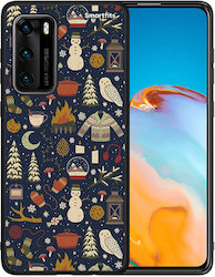 Christmas Elements Huawei P40 Case