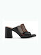 Tamaris Heel Mules Black